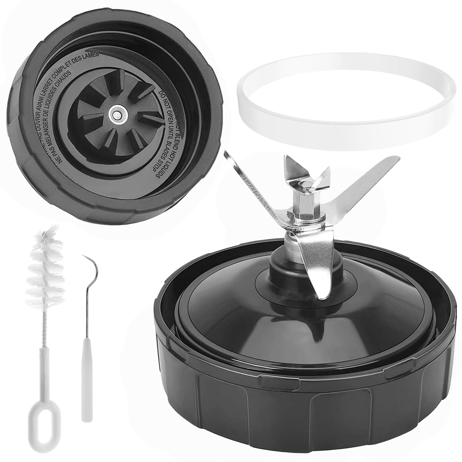 7 Fins Blender Blade Compatible with Ninja BN401 BN751 BN801 BL480-30, Ninja
