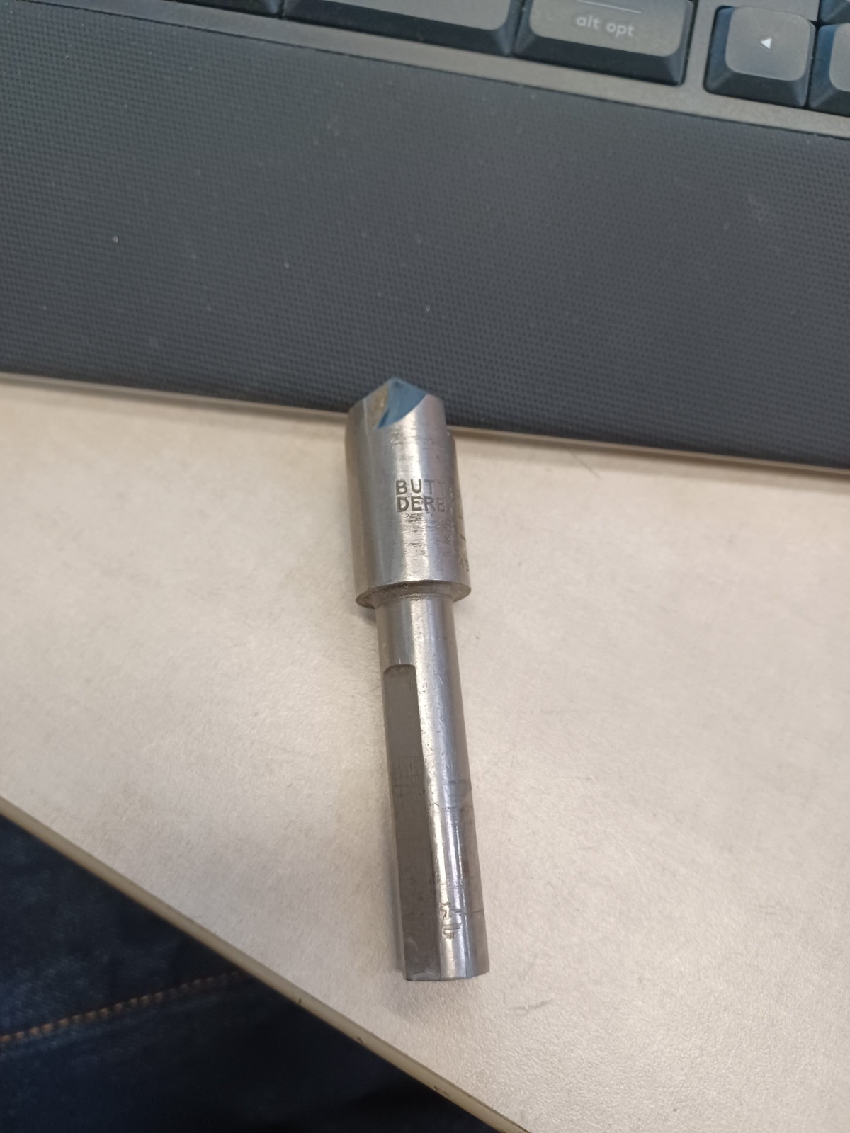 Union Butterfield Countersink, 3/4", High Speed Steel, 82° Angle, 4 Flutes