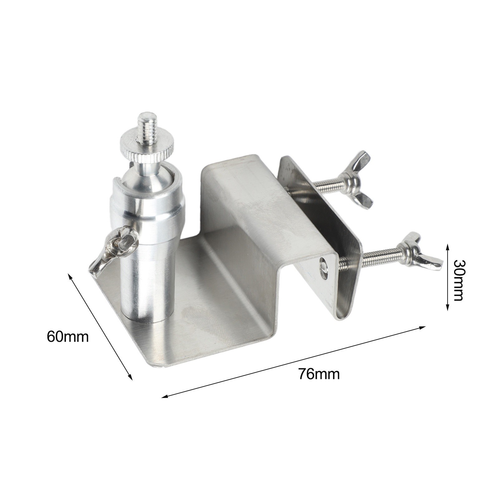 Adjustable Stainless Steel Bracket for Secure Mounting Solar Panels and Cameras