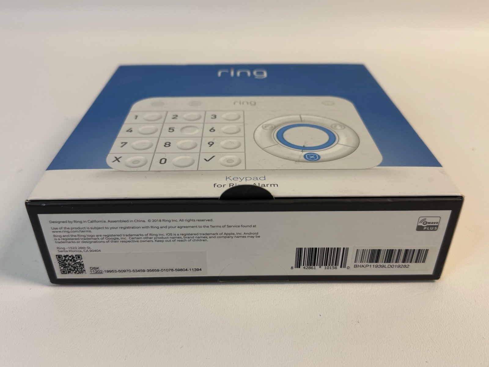 NEW Ring Keypad for Ring Alarm OPEN BOX