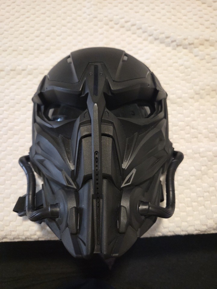 Airsoft Full Face Mask Chastener II Paintball, Halloween, Cosplay Costume Safety