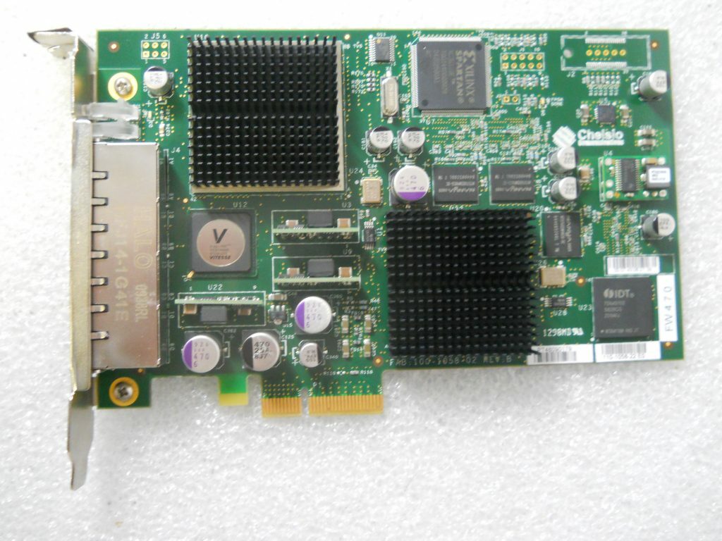 110-1058-22 Chelsio Quad Port 1GB Network Adapter PCI Express x4