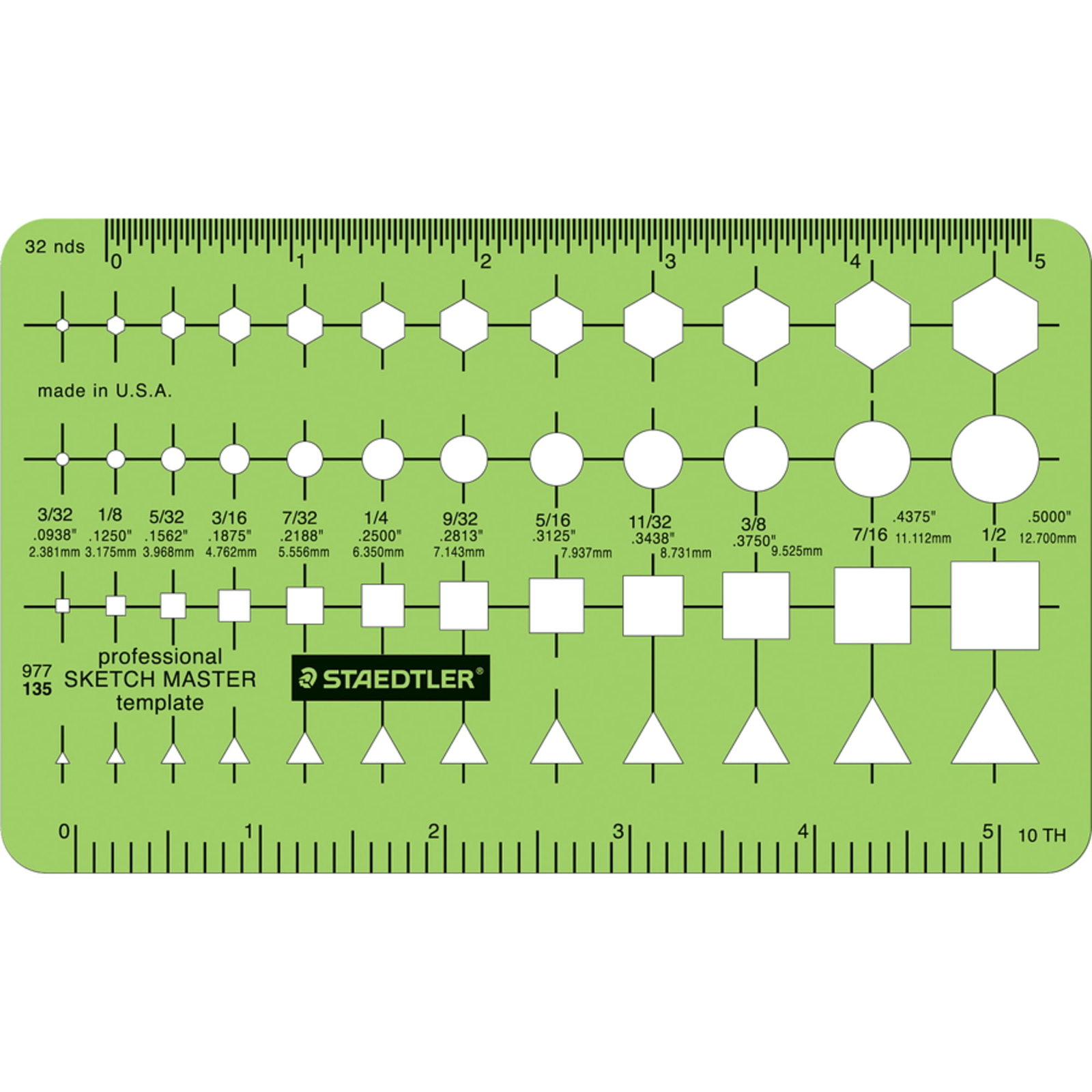 Staedtler Mars Sketch Master Stencil