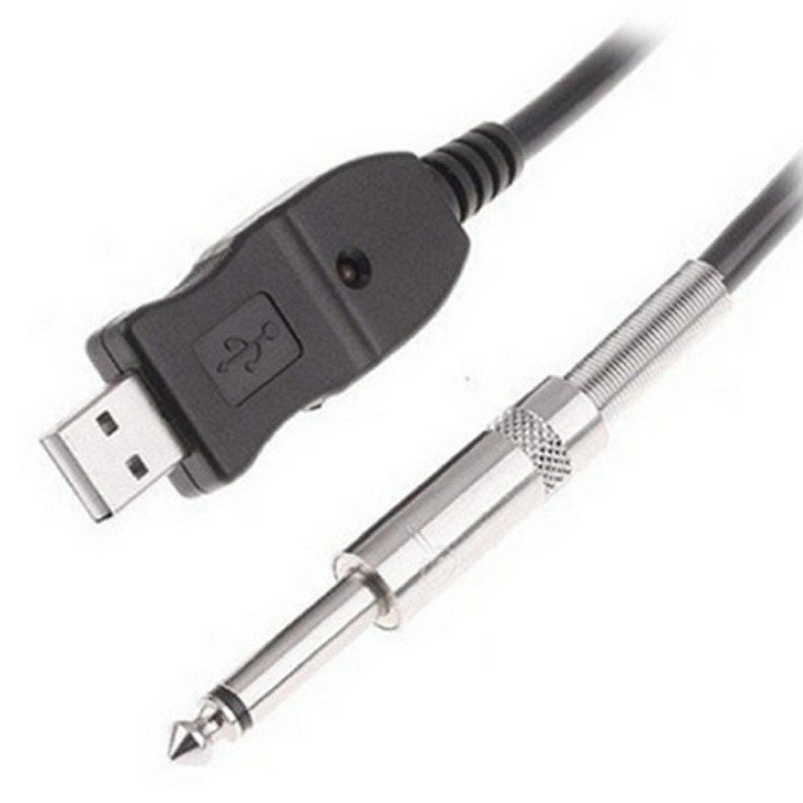 USB To USB 6.3mm Link Cable Adapter PC Record USB Guitar Cord For Guitar Bass
