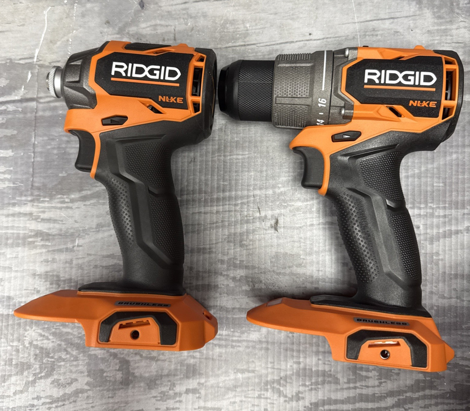RIDGID SubCompact Brushless Cordless 2-Tool Combo Kit with 18V 4.0 Ah BATTERY