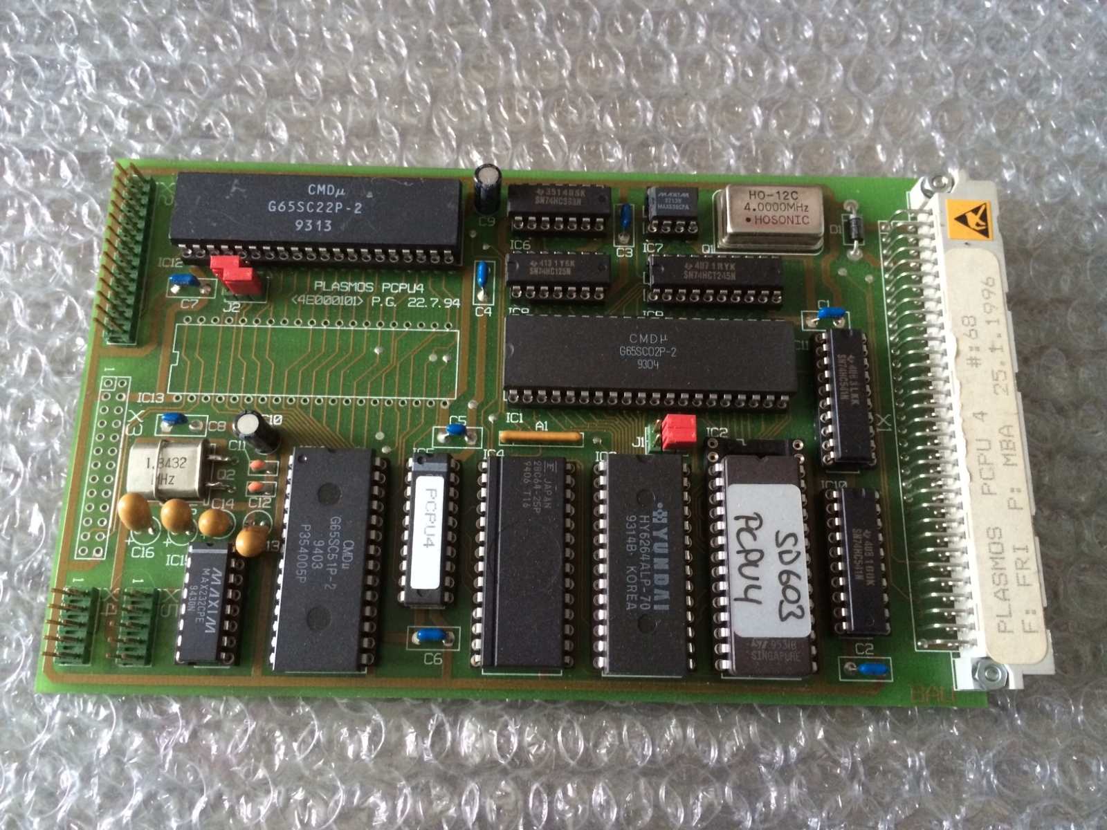 PLASMOS PCPU4 Card 4E000101