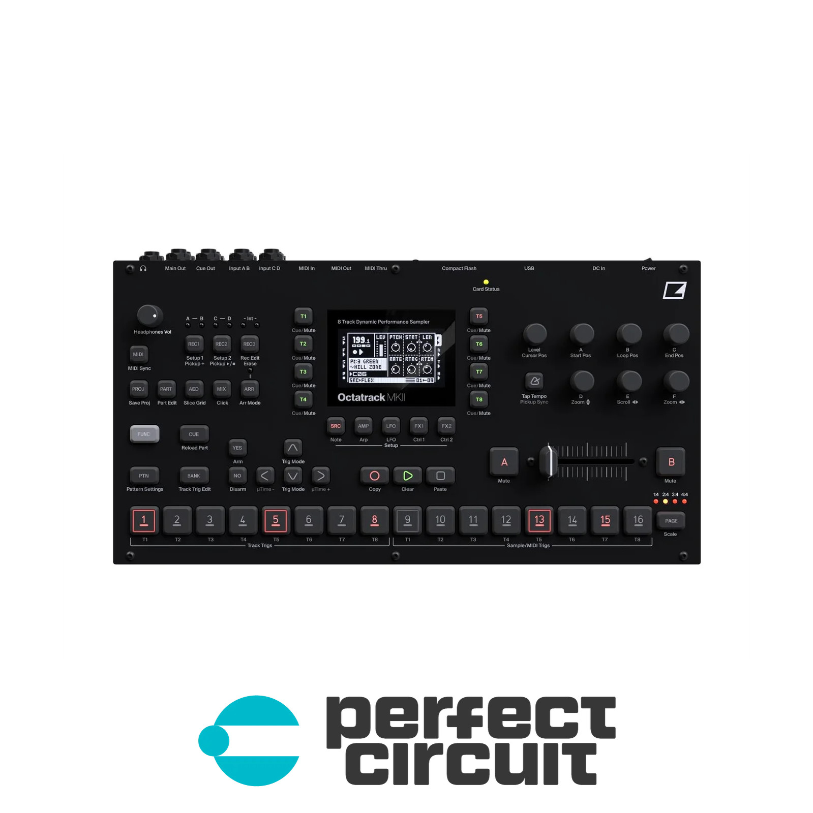 Elektron Octatrack MkII Performance (Black) SAMPLER - NEW - PERFECT CIRCUIT