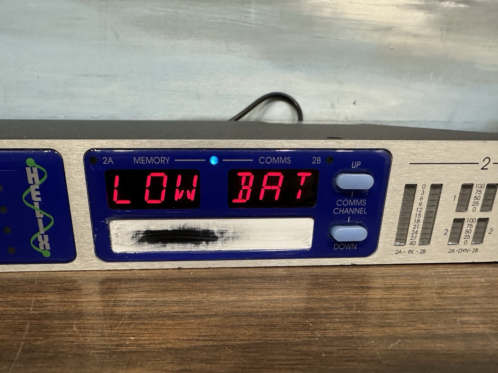 Klark Teknik DN9344 Slave Helix Digital Equalizer Graphic EQ 4-Ch UNTESTED