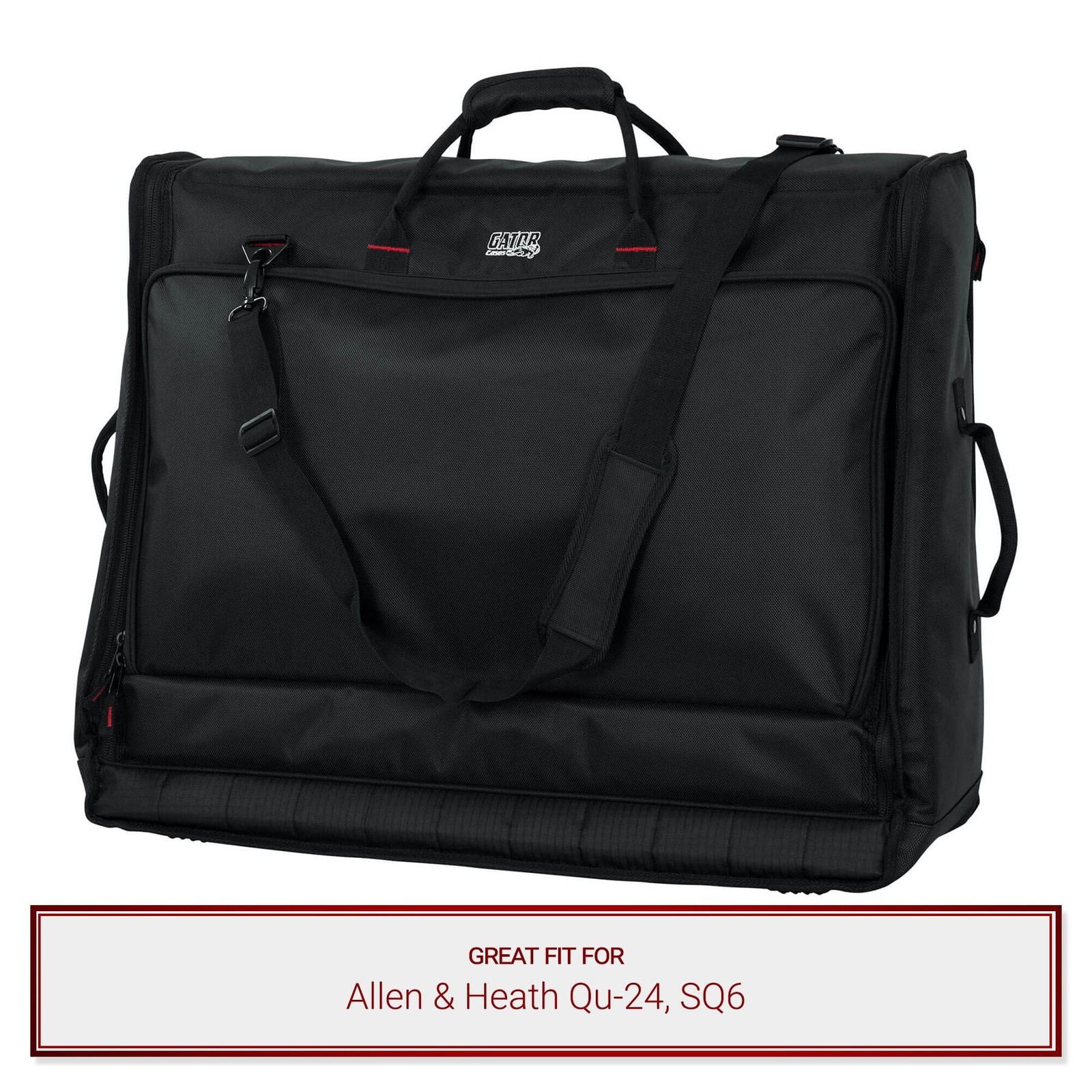 Gator Cases Mixer Bag fits Allen & Heath Qu-24, SQ6 Mixers