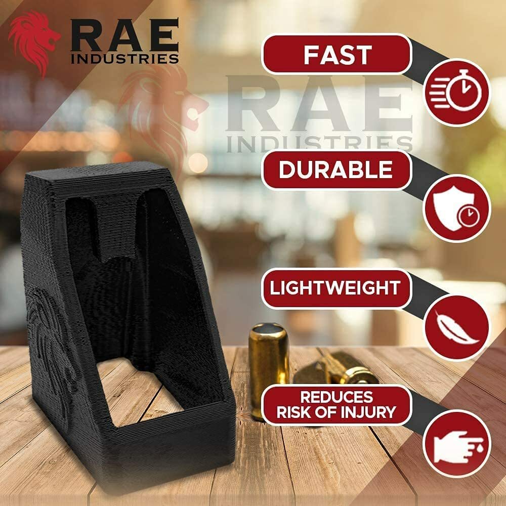 RAEIND Magazine Quick Ammo Speed loader For Smith & Wesson 40F 9mm Made In USA