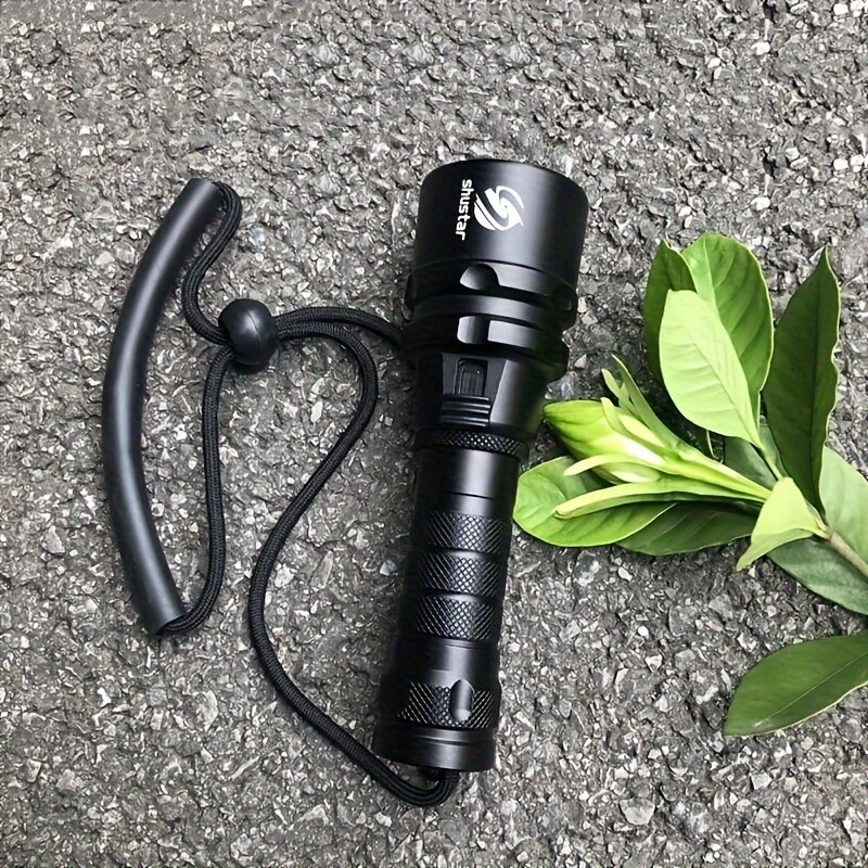 200000LM LED Diving Flashlight Torch 200M Underwater Scuba Lantern Light US