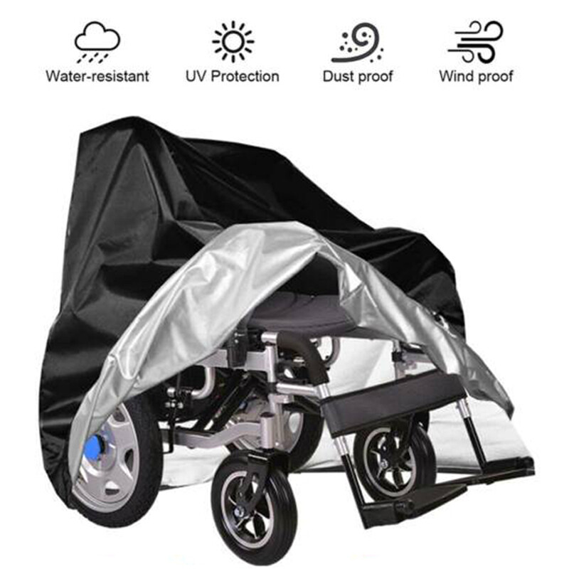 Dust Rain Snow Wheelchair Weather Cover For Electric Manual Folding Wheelchair