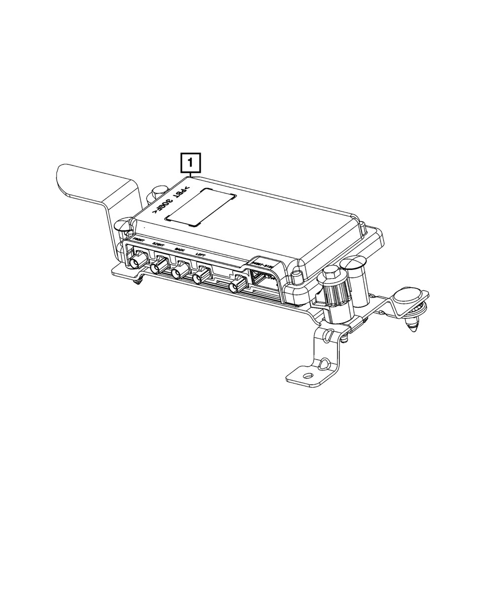Genuine Mopar Surround Camera Processor Module 56029964AF