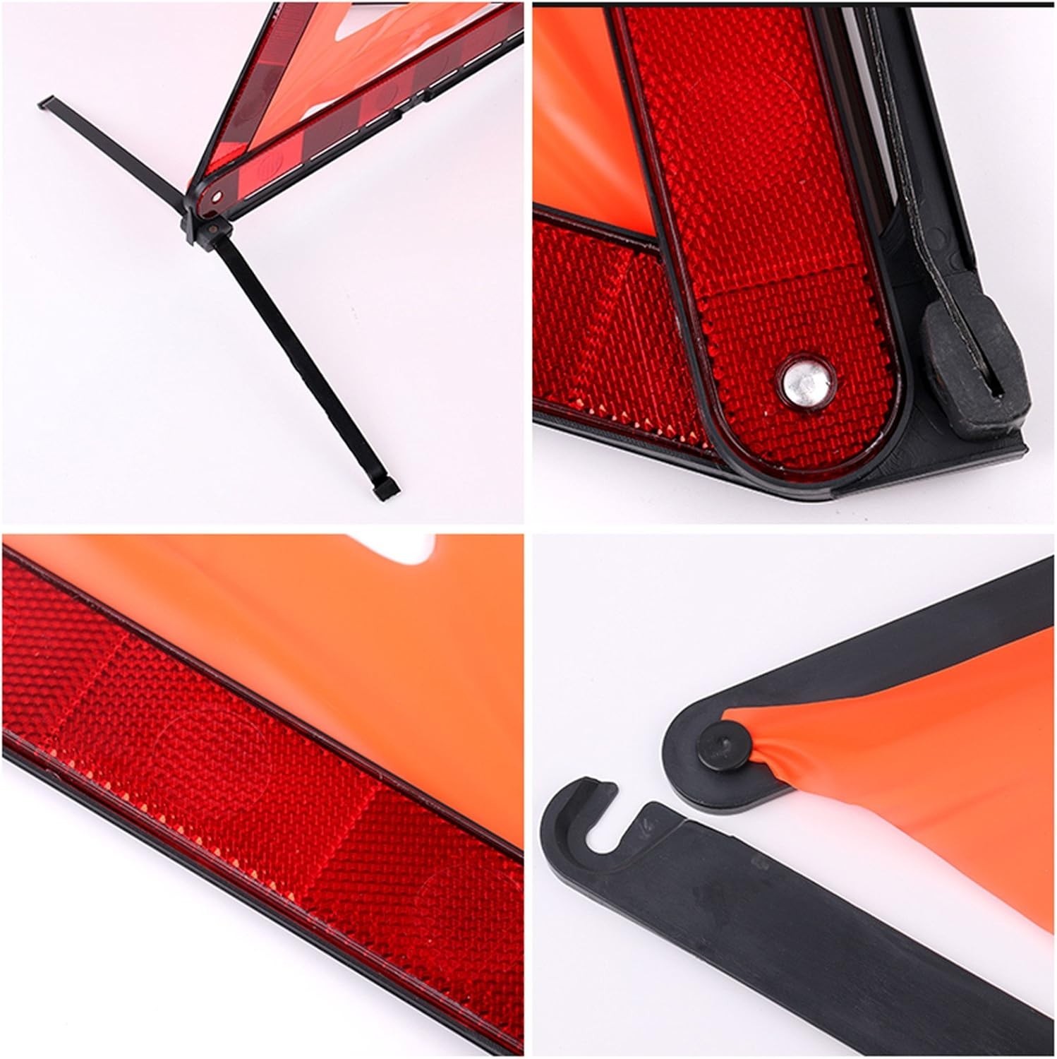 Reflective Warning Triangle for Vehicles, Emergency Warning Triangle Roadside...