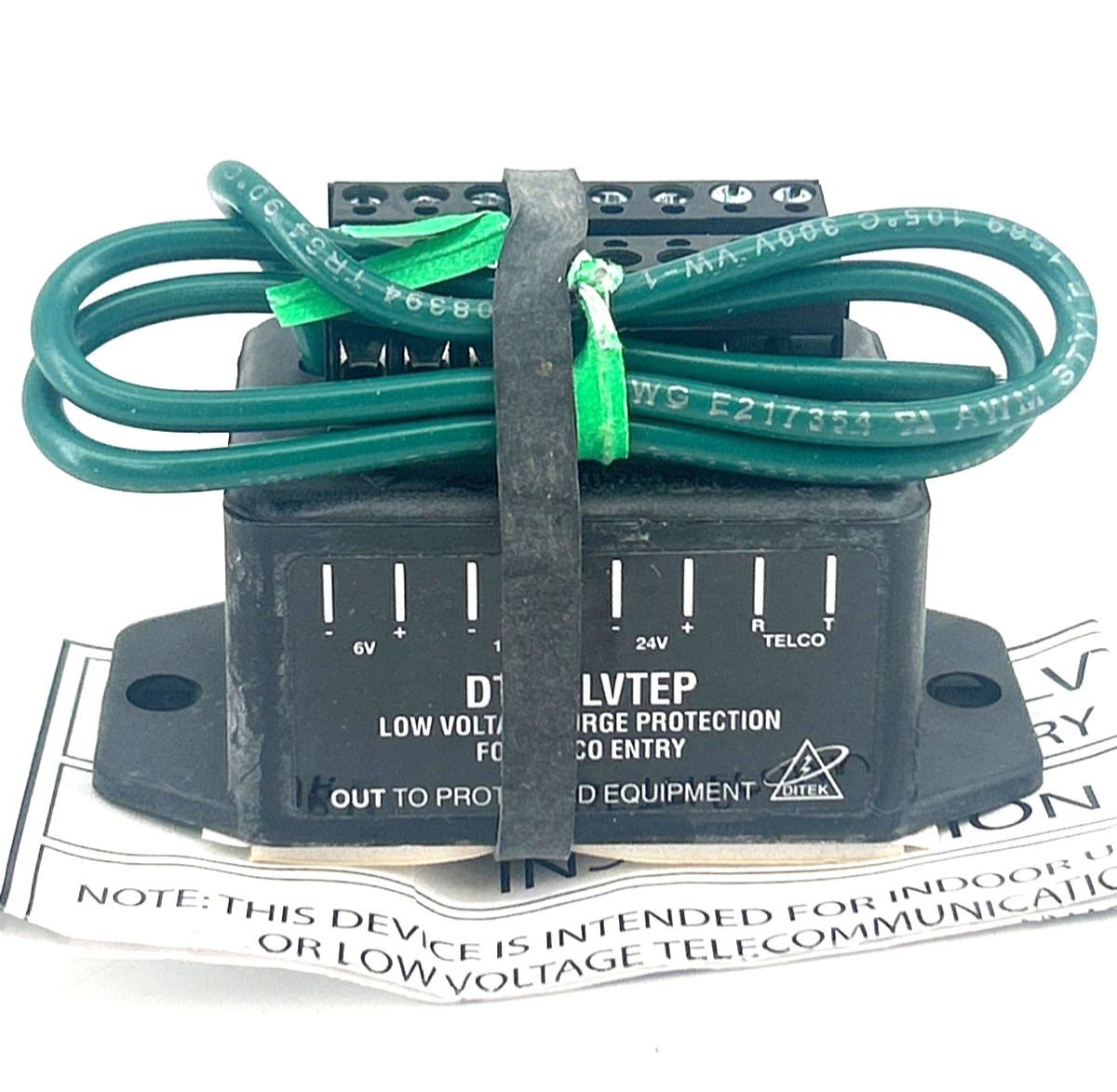 NEW DITEK DTK-4LVTEP Telephone Entry System Surge Protector