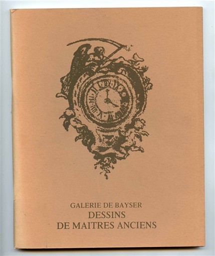 Galerie De Bayser Dessins De Maitres Anciens 1985 Paris France Art Catalog