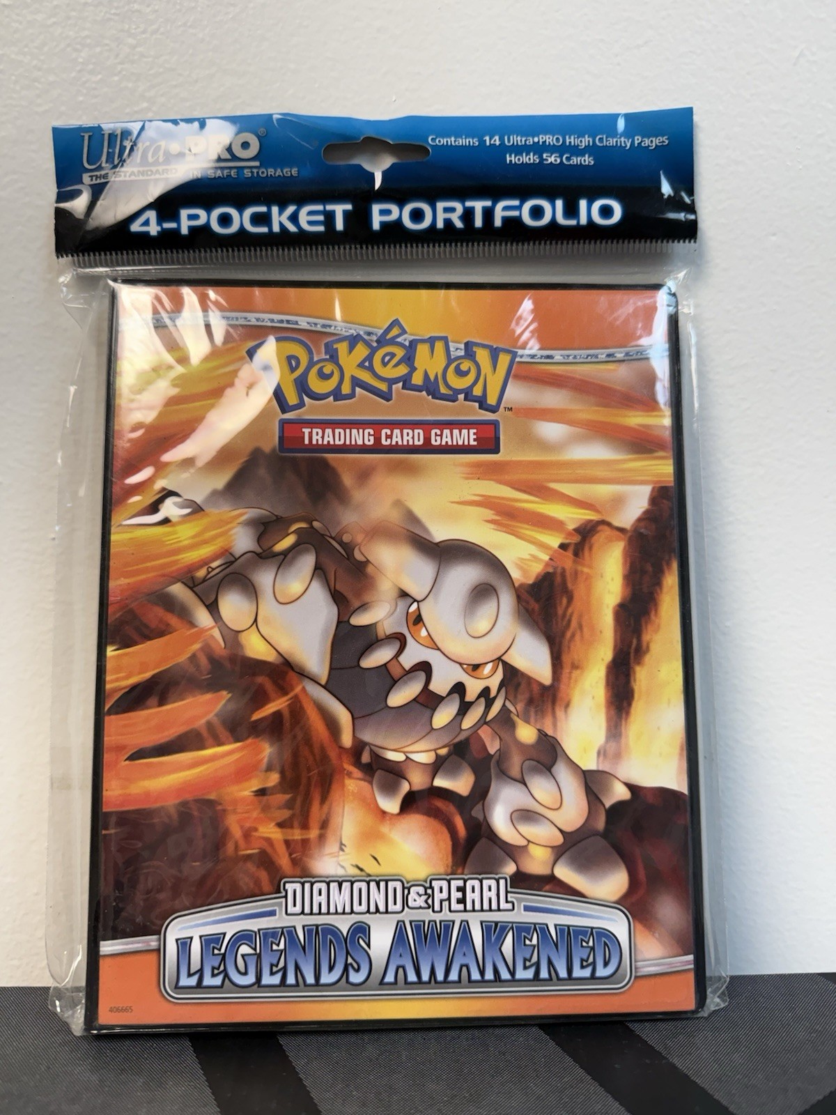 Pokemon Trading Card Game Ultra Pro 2008 4-Pocket Portfolio Holds 56 Cards