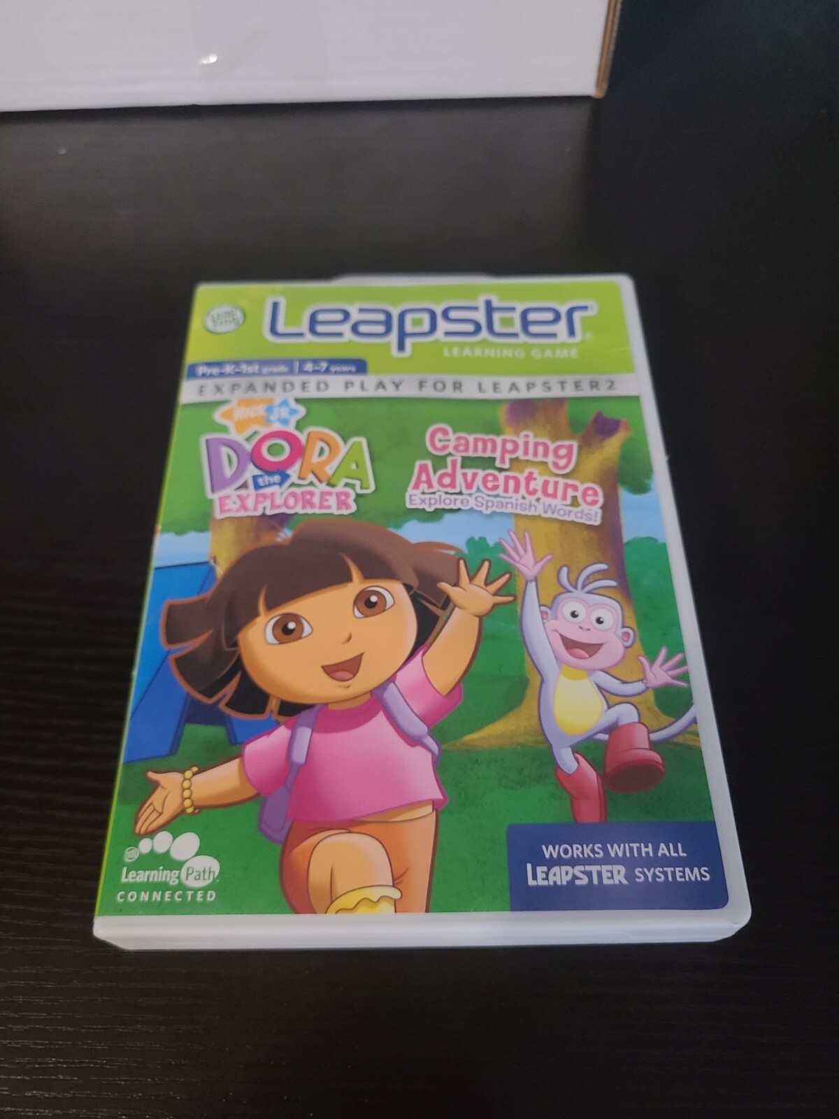 Leap Frog Dora The Explorer Camping Adventure Leapster Learning Video Game Gamer