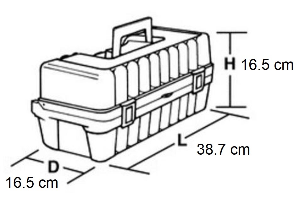 Perm A Store Red 10 Capacity Turtle Case