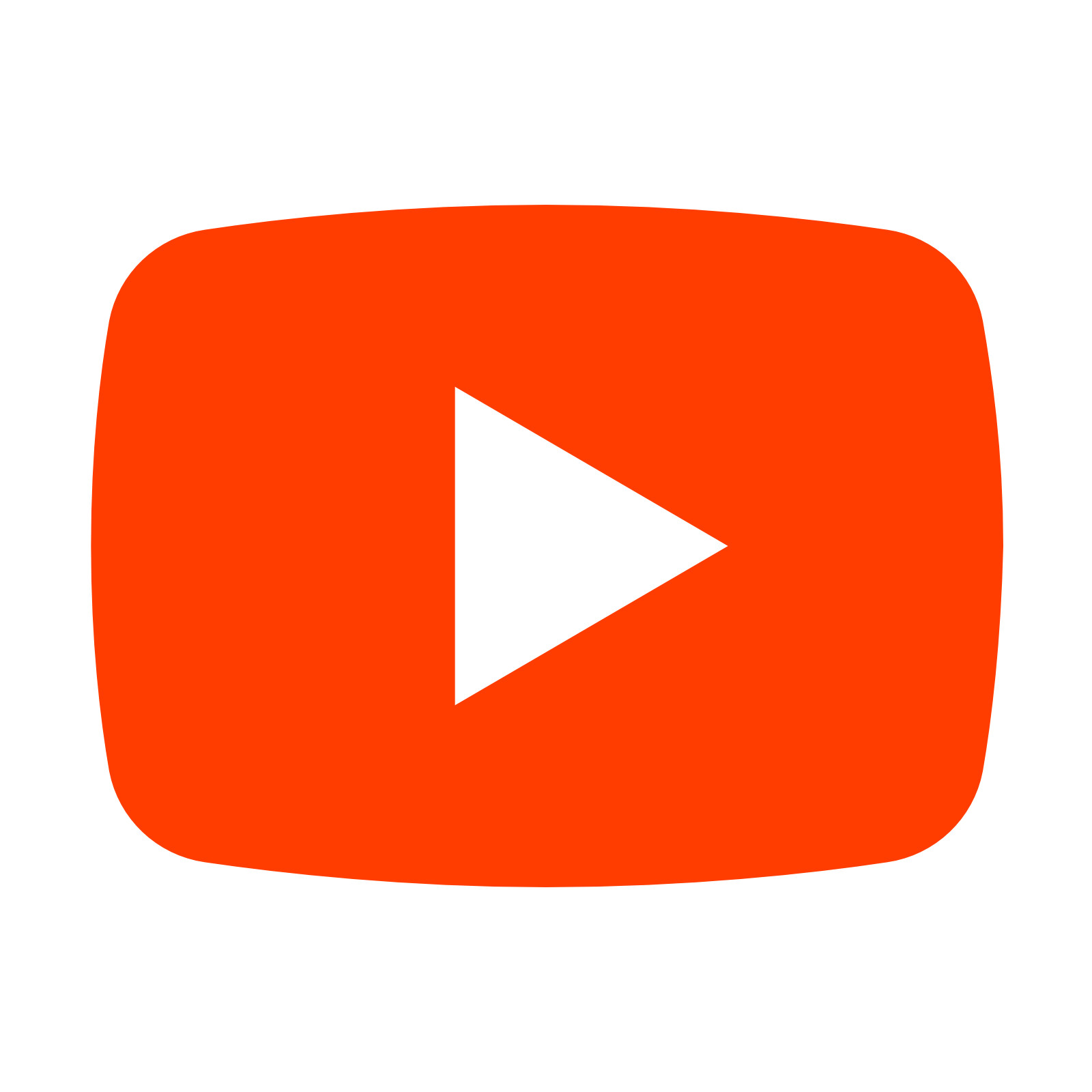 Youtube sticker logo play button weatherproof bumper vinyl decal