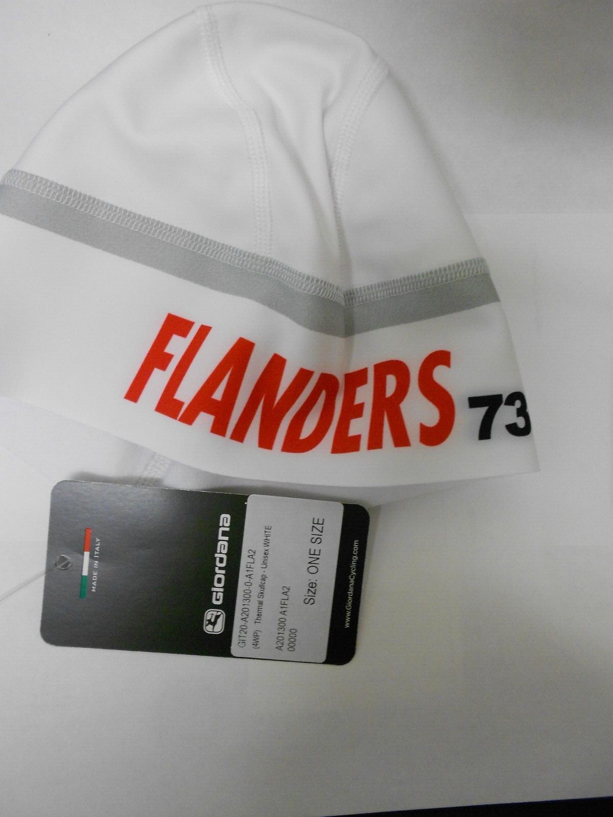 cycling Thermal Skullcap Giordana Flanders cycle made in italy
