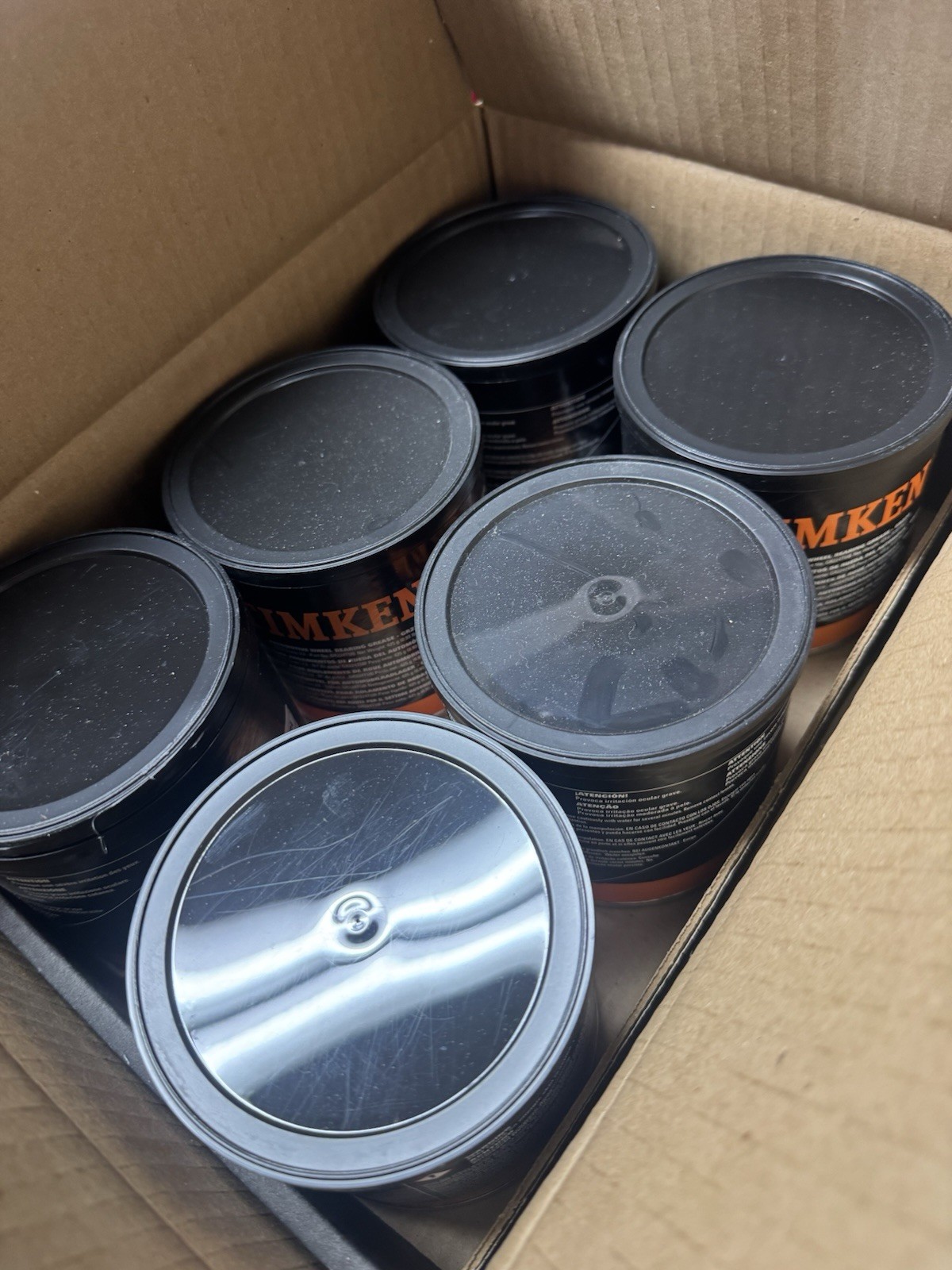 Timken GR224TUB Automotive Wheel Bearing Grease Case of 6 Tubs