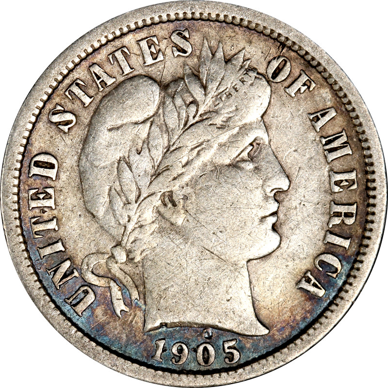 1905-S Barber Dime
