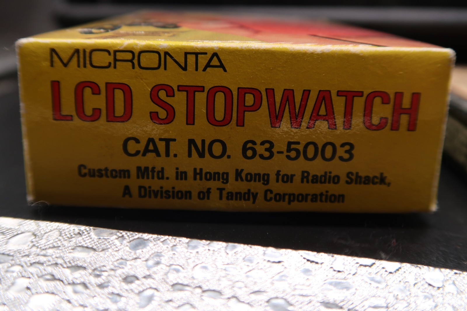 Micronta LCD Quartz Stopwatch Model 63-5003 w/Original Box NOS