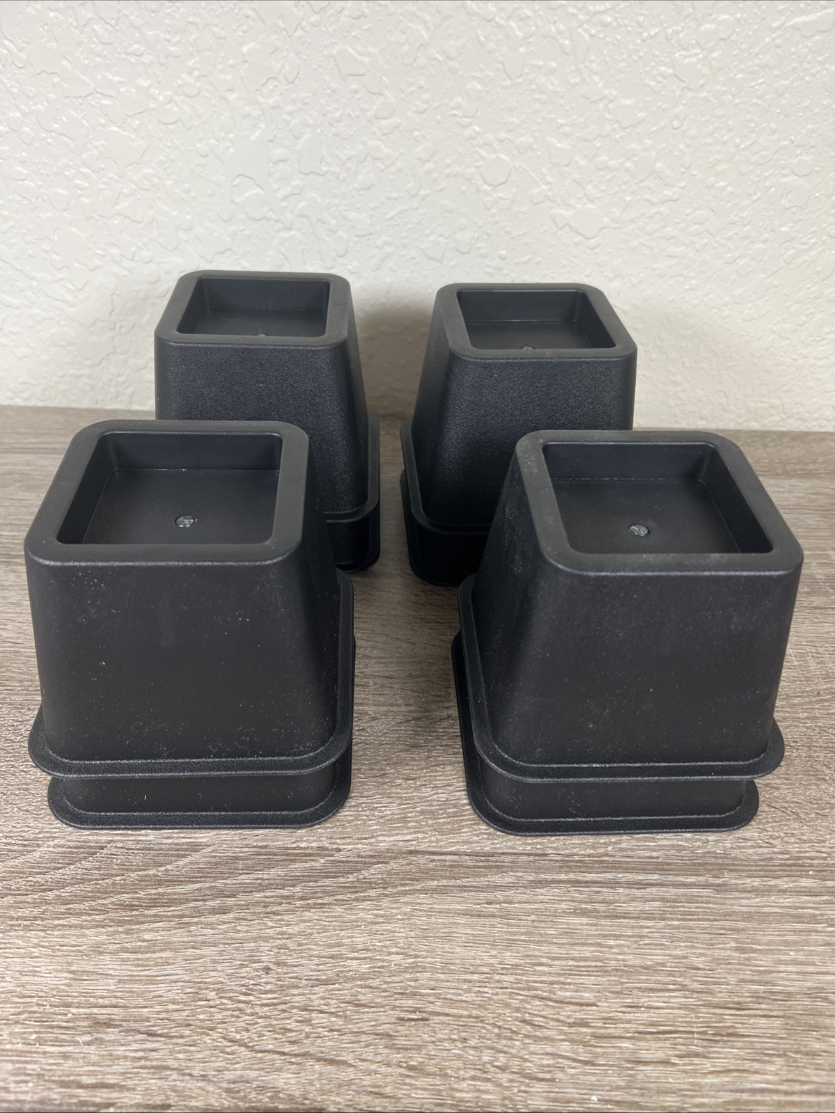 Bed Riser/Furniture Lift Bed/Table Risers ,Black - 8 Pack