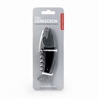 Kikkerland Dark Wood Fish Corkscrew