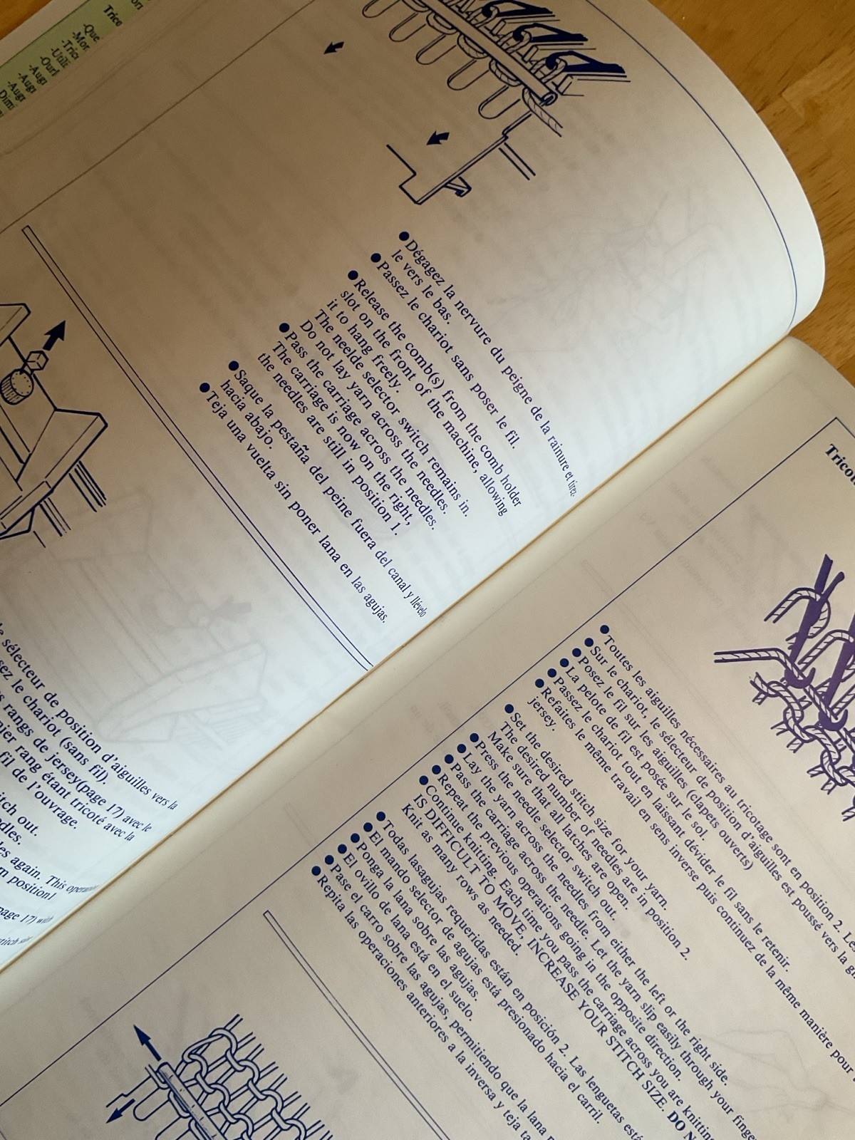 "Big Phil" Knitting Machine MANUAL