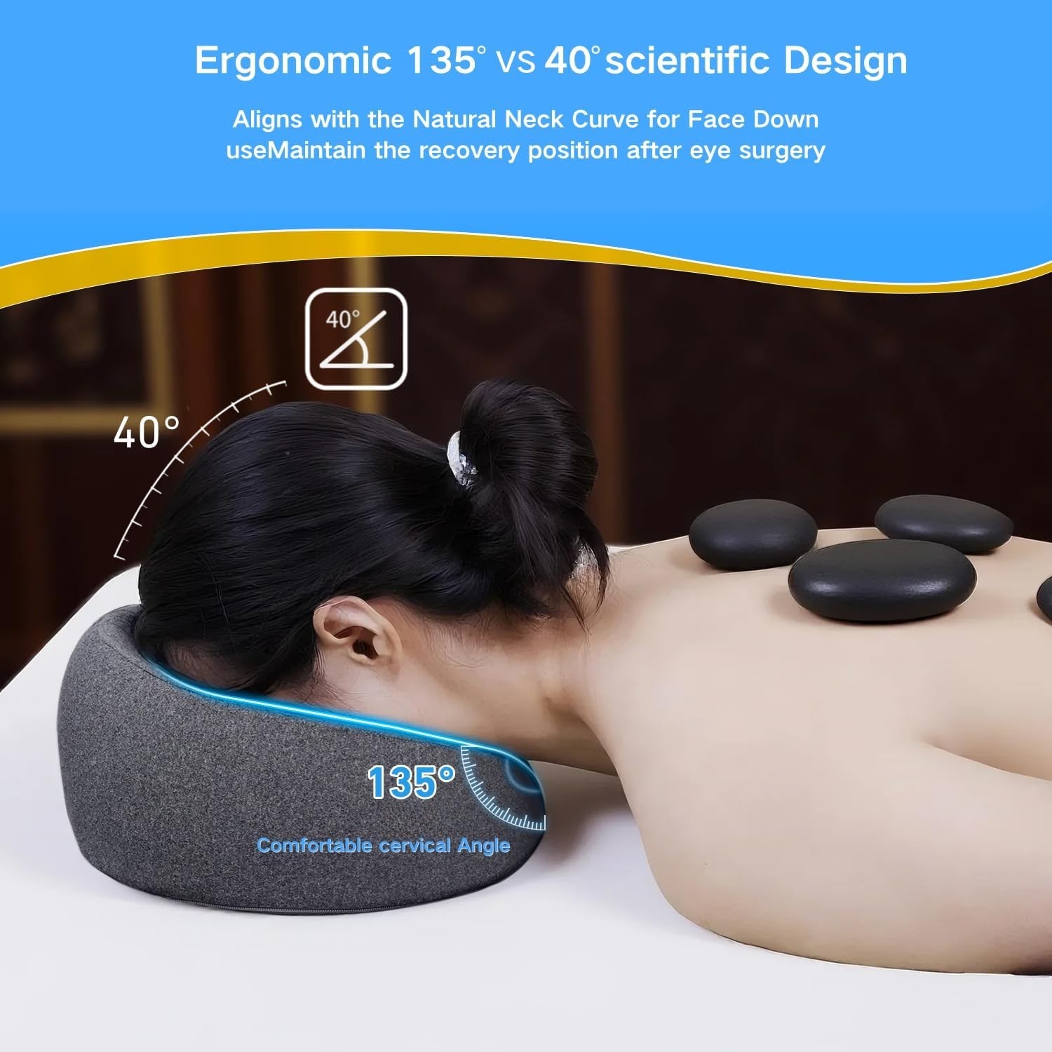 Face Down Pillows for Massage Table, After Surgery Recovery Equipment