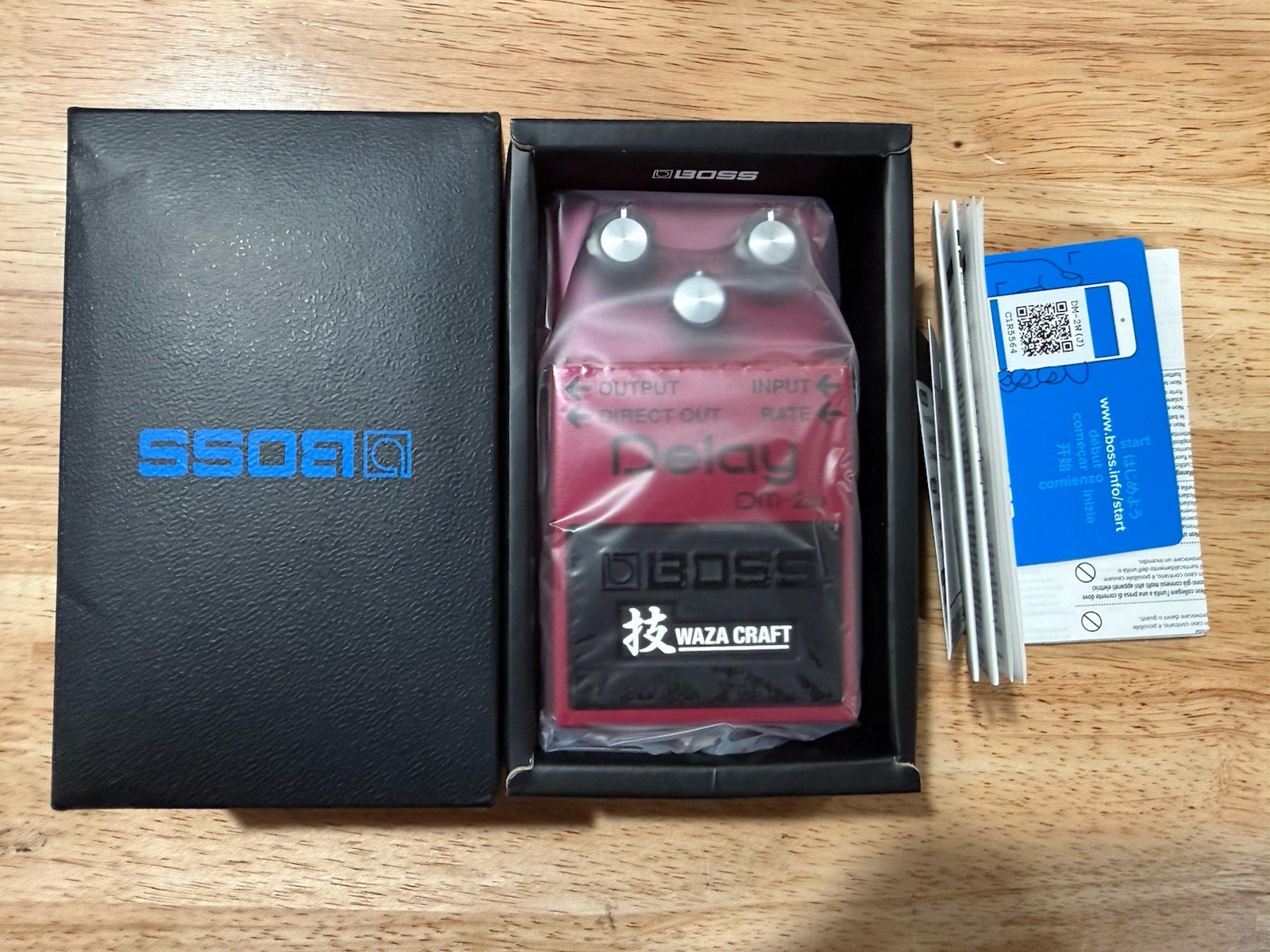 Boss DM-2W Waza Craft Delay Pedal. Brand new. Free shipping