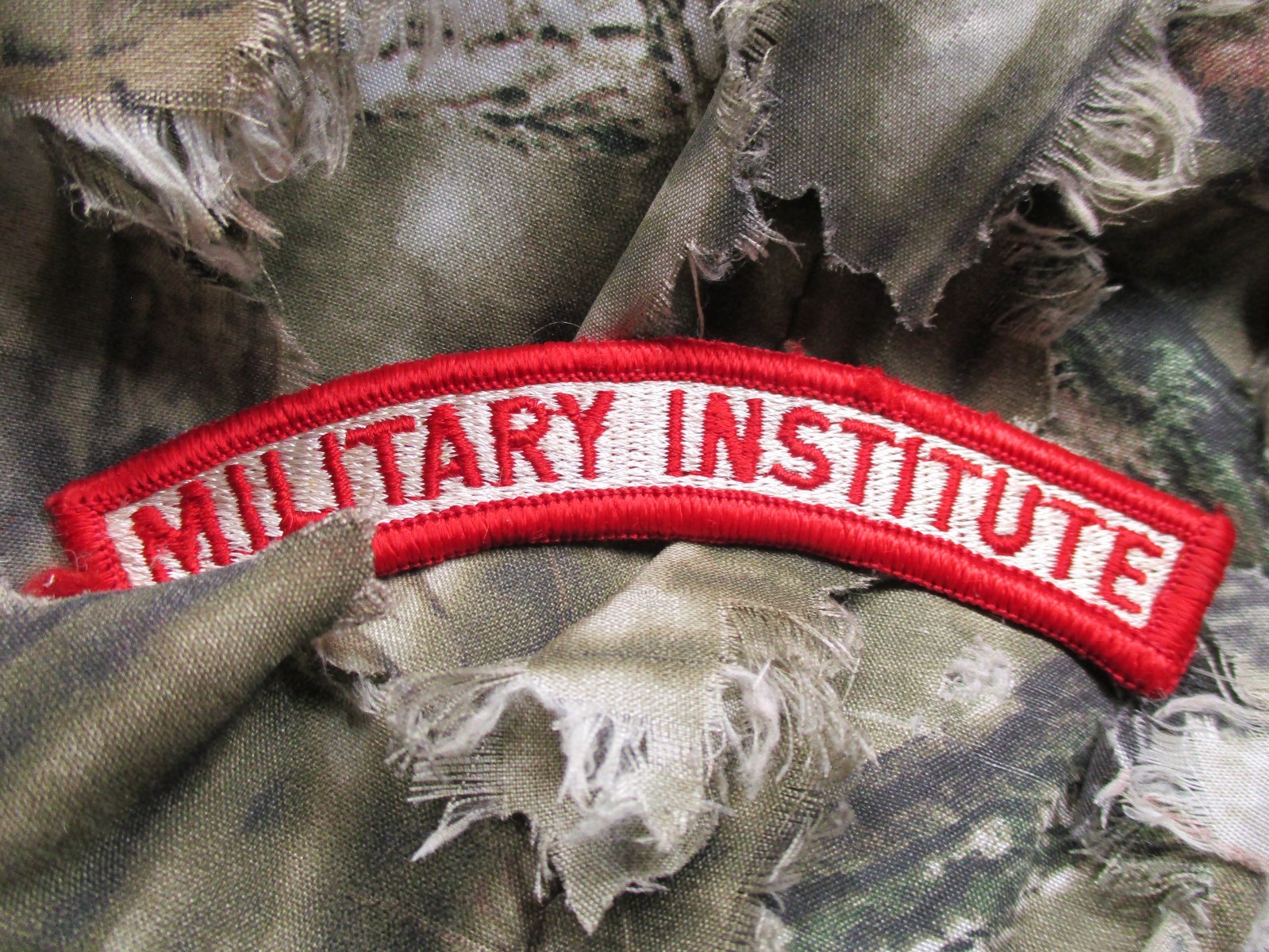 Military Institute Tab Patch