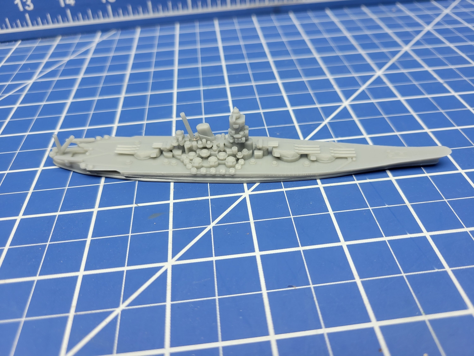 Battleship - IJN Yamato - 1945 Variant - Wargaming - Axis and Allies - Naval Min