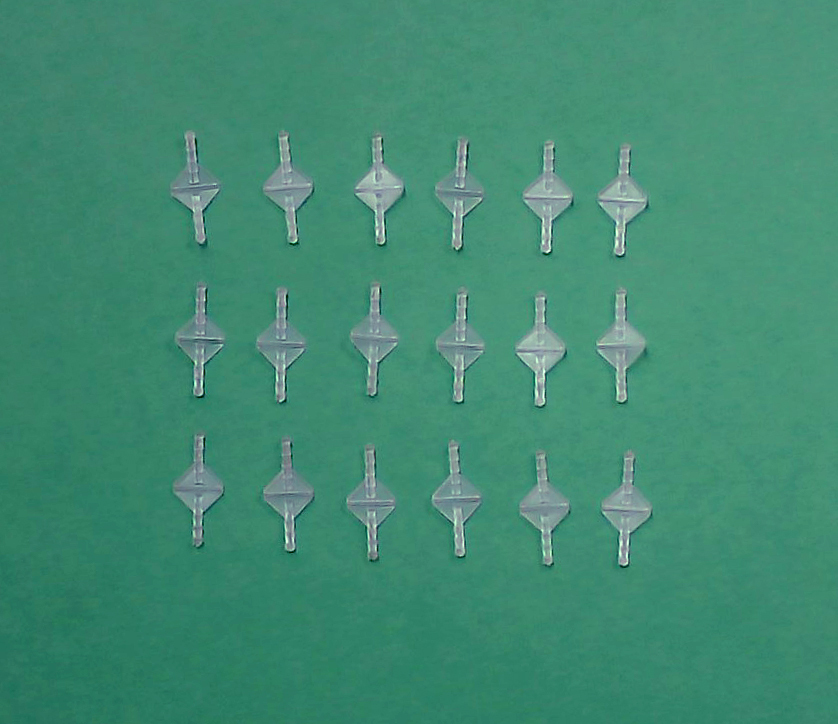 KLETT SMALL FLEX POINTS HINGES RK-4 FOR MODEL AIRPLANE Made in USA Bulk Pack