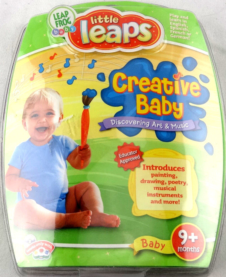 Leap Frog Baby Little Leaps Creative Baby Art And Music Game 9+ Months New