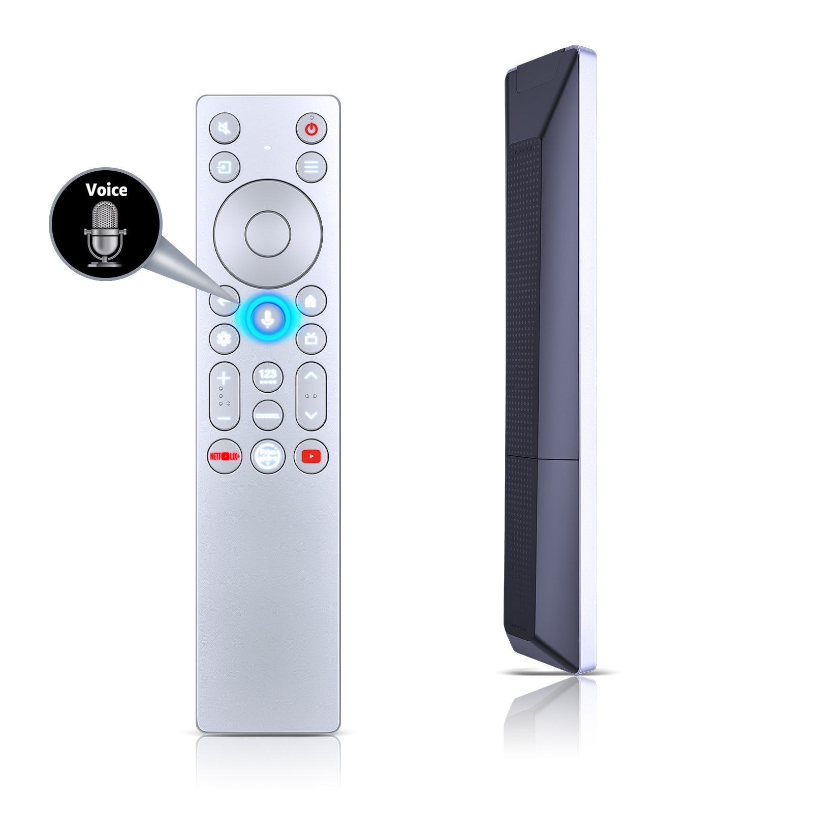 RC933A FMB1 Voice Remote Control For TCL TV 65QM8K 75QM8K 85QM8K with Backlit