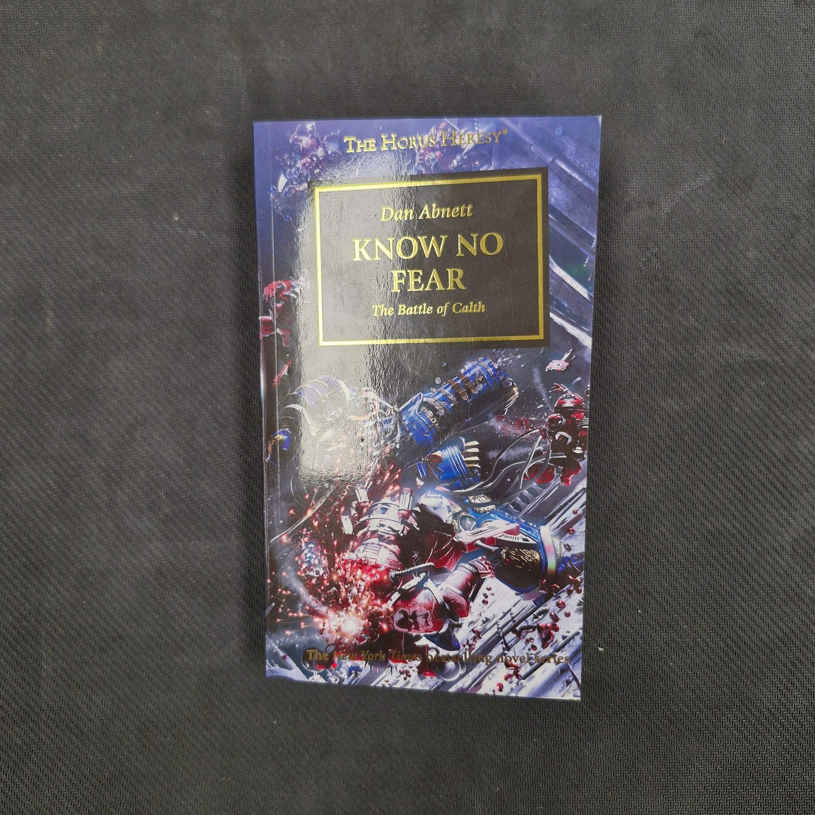MISPRINT Warhammer The Horus Heresy - Know No Fear by Dan Abnett BG253