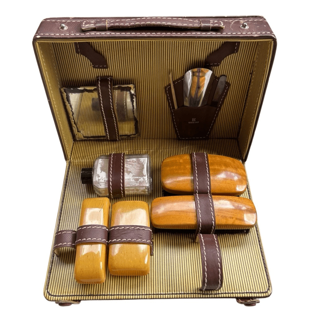 Mid-Century Men’s Travel Grooming Kit