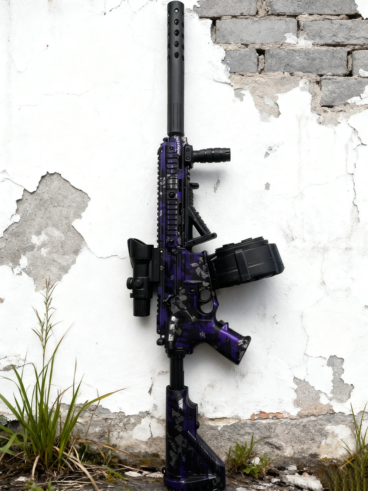 Blaster Gun 500 Rounds Full Auto 7.4V Electric Long Range Outdoor Battle