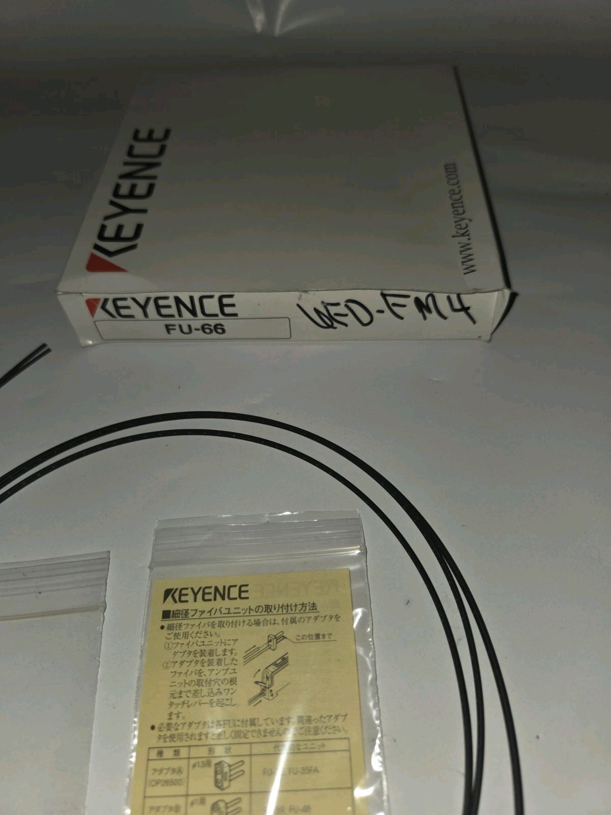 NEW GENUINE KEYENCE FU-66 SENSOR