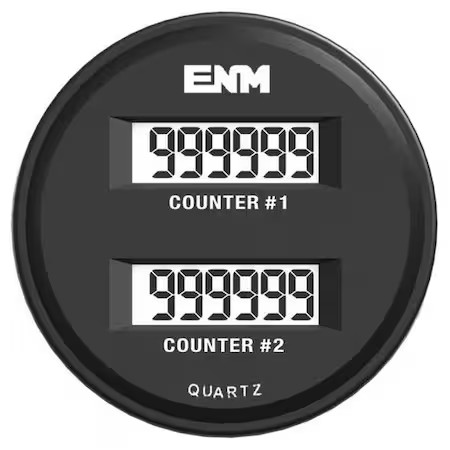 Enm T39fb48 Electronic Counter, 6 Digits, Lcd