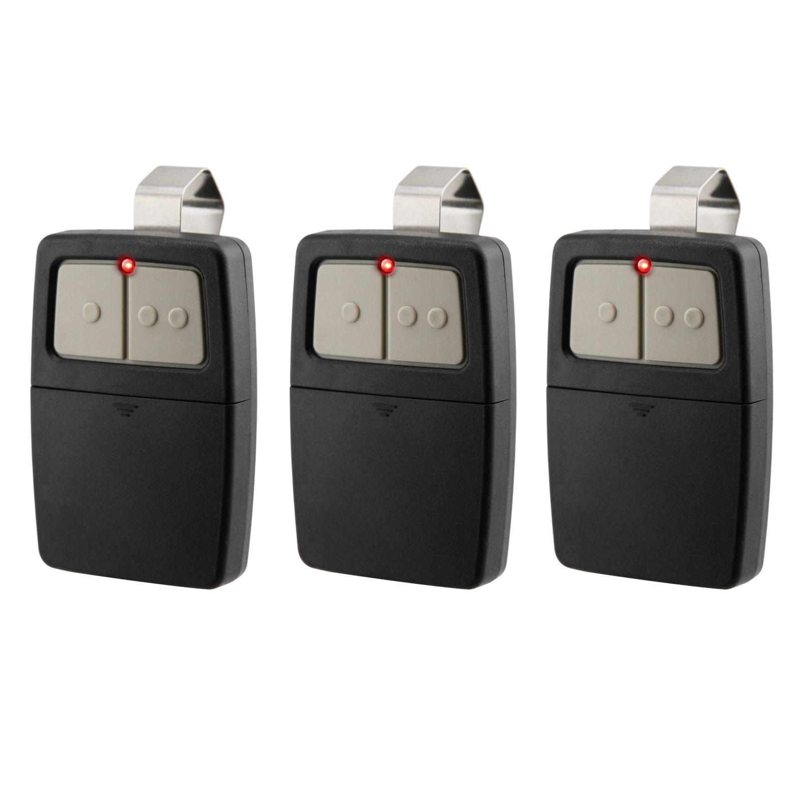 3x For Universal Clicker 375LM 375UT KLIK1U Garage Gate Door Opener Remote Dip