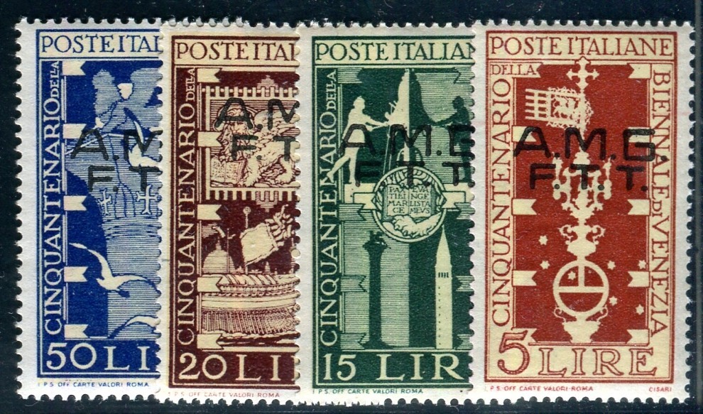 TRIESTE A 1949 59-62 ** MINT NICE SET (F6930