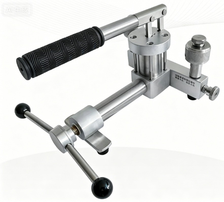 Portable Vacuum Calibration Bench with A Handheld Air Pump for Laboratory Use