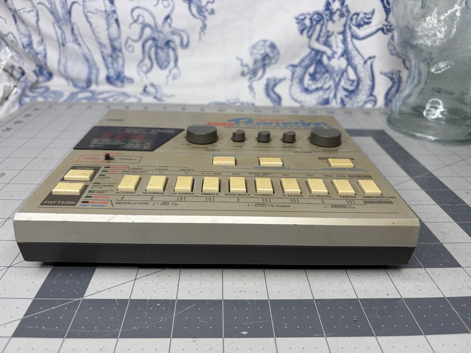 Korg DDM-220 Super Percussion Drum Machine, No Battery Cover