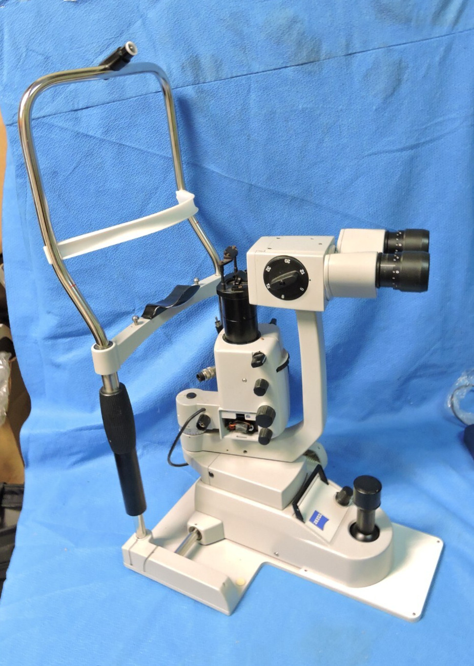 Carl Zeiss SL130 Slit Lamp Ophthalmic SL-130 / Bad Power Switch / Repair AS-IS