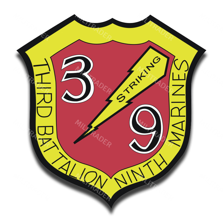 3rd Battalion 9th Marines 3" Decal
