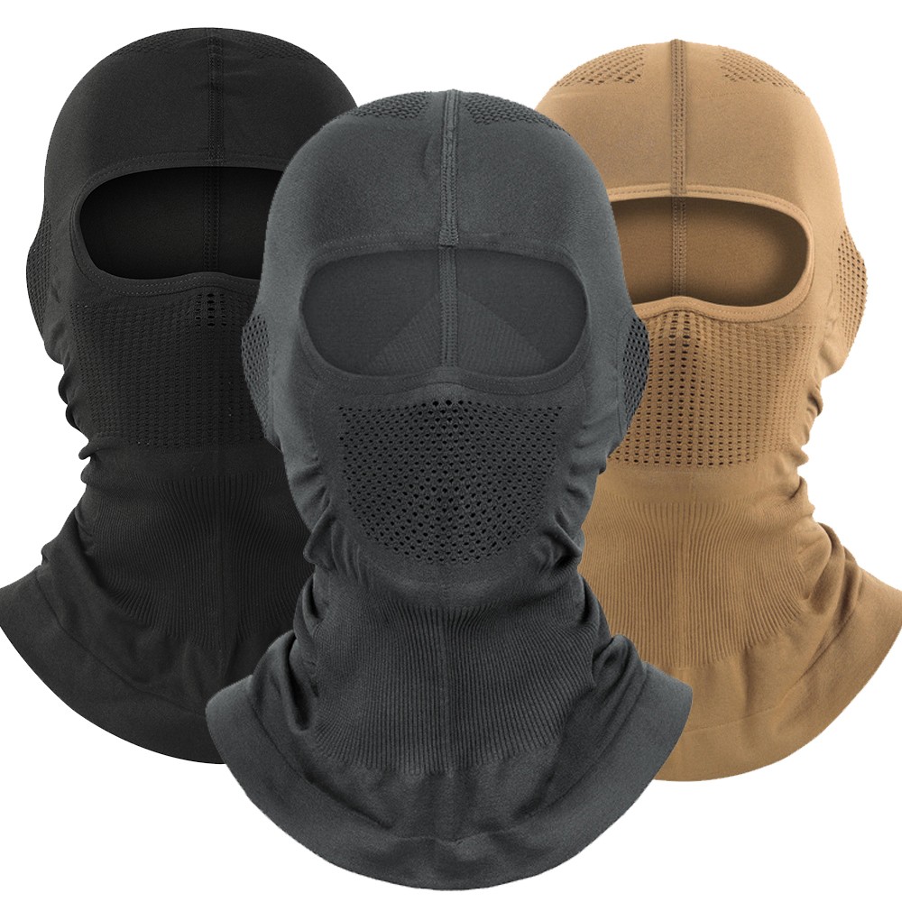 Tactical Balaclava Face Mask UV Protection Ski Sun Hood Cover for Men & Women